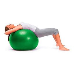 Pelota pilates 65 cm verde